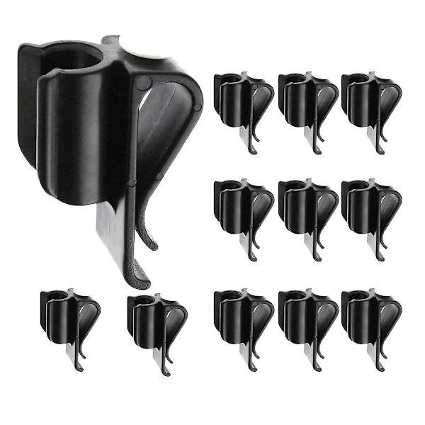 12 st golfklubbsclips, golfputterklämma, putterklämma, hållare, arrangör, golfklämma, putterhållare, golfklubb
