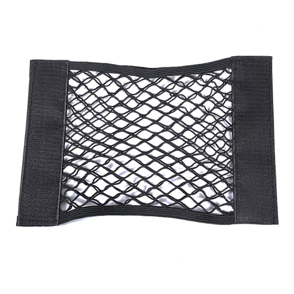 Universal Mesh Cargo Net med Tape Stickers Bil Strækbar Opbevaring Net Væg Sticker Organizer Pouch Taske Opbevaring Mesh Net til Bil