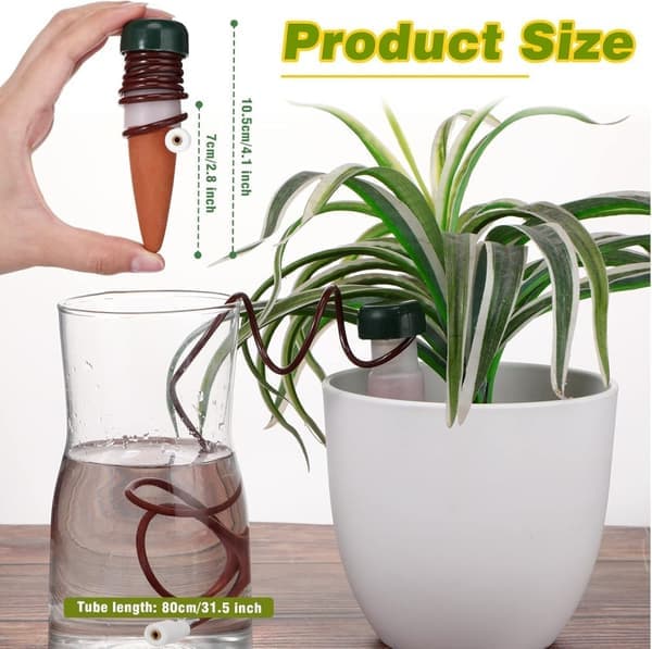 Water Sticks - Automatic Watering Device - for Garden Plants - 10-pack