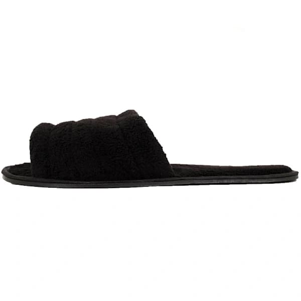 Bløde herre hjemmesko, åben tå, slip-on (Medium 7-8)