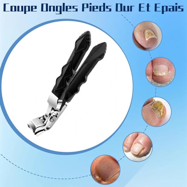 HA~Profesjonelle negleklippere, profesjonelle tåneglklippere, profesjonelle tåneglklippere, vinklet hode, ergonomiske negleklippere