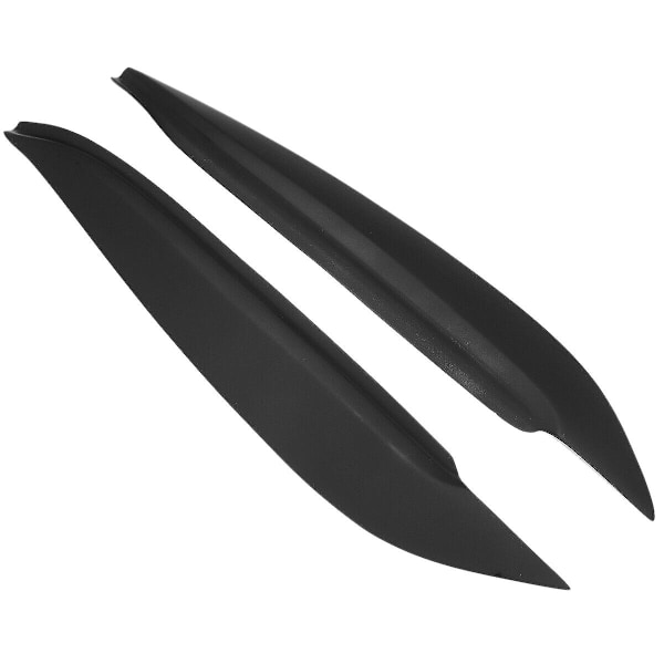 Bilstrålkastarögonbryn Ögonlock Hartsklistermärken Trimskydd Strålkastarlock kompatibelt med Mazda 3 Hatchback & Axela 2004-2009