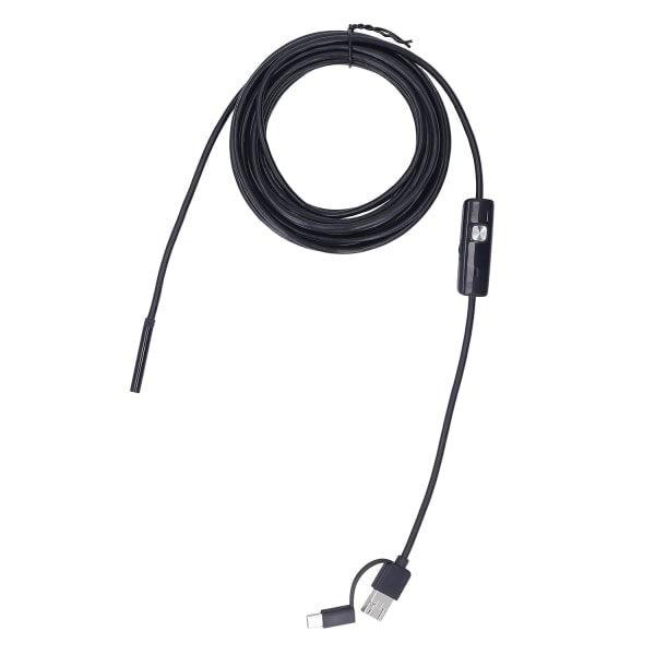 /HA/5 M USB Endoskooppikamera 5,5 mm Borescope Tarkastus Käärmekamera LED-valolla