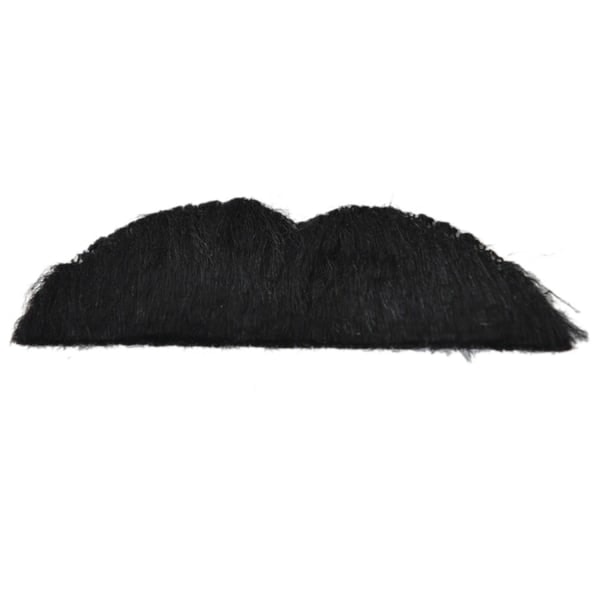 /HA/Mustasch för maskerad - Självhäftande - 12 st Svart