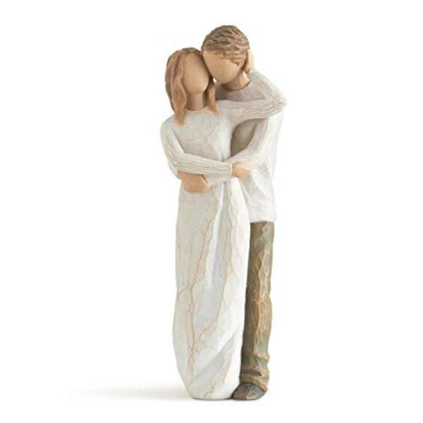 HA-Du och Jag Figur fra Willow Tree, Vår Gåva Figur-XS5- Stil 2
