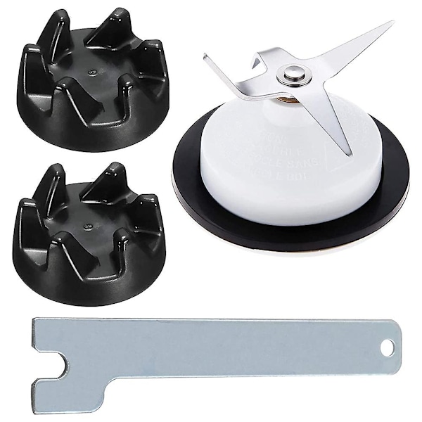 9704230 Blenderkoblingserstatningsdeler for Kitchenaid, 4-bladet blenderblad og blenderkobling med
