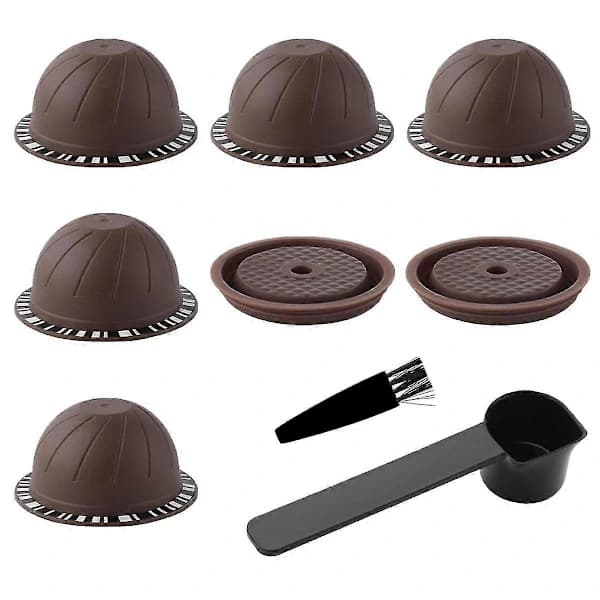 Genopfyldelig kaffekapsel til Vertuoline & Vertuo Pod, 150 ml kaffekapsler til Presso Vertuo Coffee-Excellence