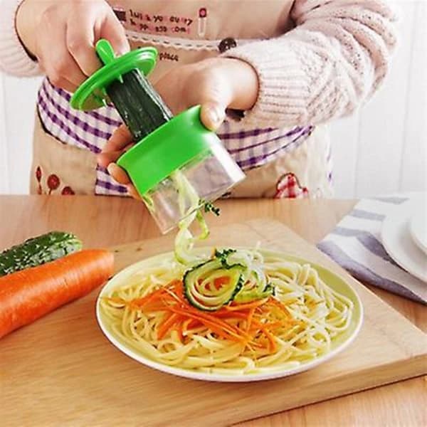 Vegetabilsk Spaghetti Grøntsagsfræser Spaghetti Grøntsagsspiral Grøntsagsriver