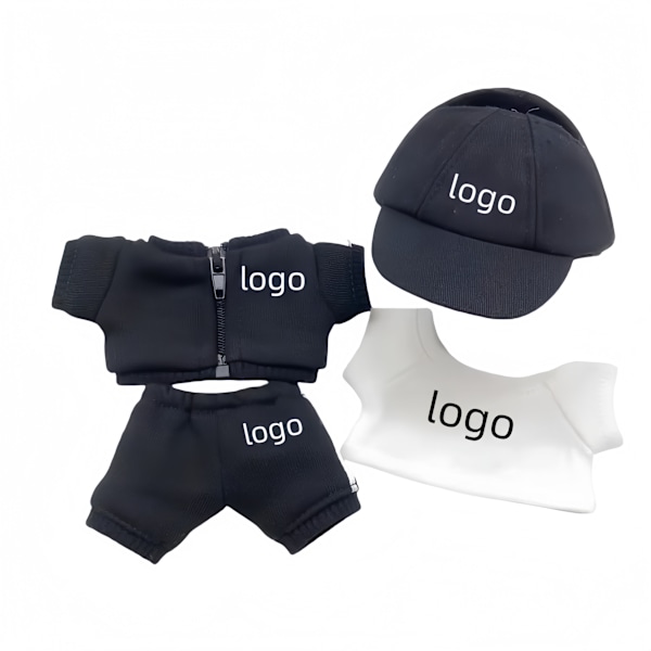 [HH] Labubu Kläder Kläder Basebollkeps Kostym Sportkläder Outfit Tillbehör Set Endast Labubu Kläder Pink Baseball Cap suit2