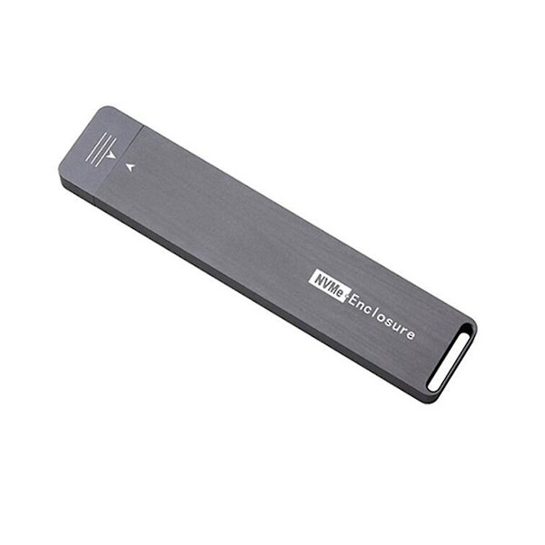 Nvme Mobil Solid State Box Nvme Till Usb3.0 Extern Box Stöd 2230 2242 2260 2280 Hdd Kort Adapte