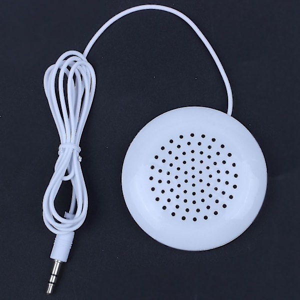 Ny 3,5 mm bärbar minihögtalare för Mp3 Mp4 Cd-telefon vit