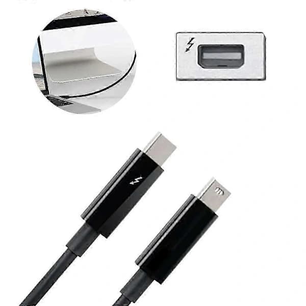 HA-Thunderbolt 2-kabel 20 Gbps hann til hann for Apple Macbook Pro Air mini Imac222}