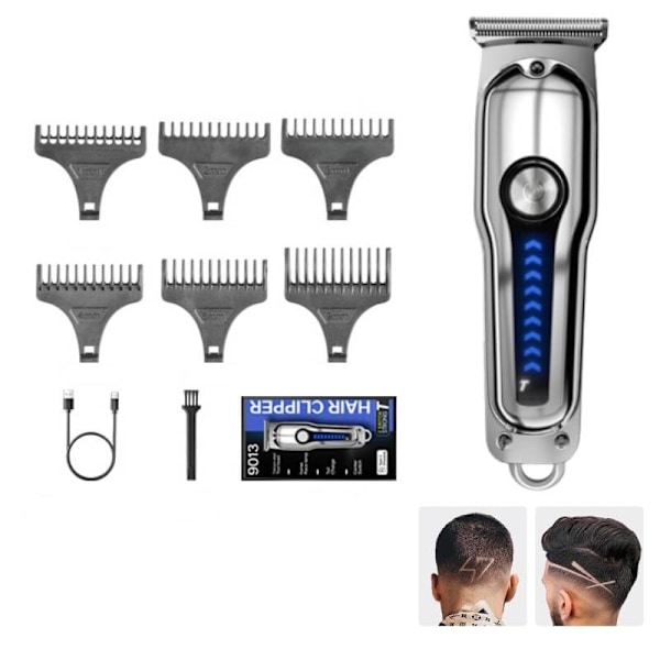 Professionelle hårtrimmere med ekstremt fint snit, trådløse hårtrimmere til mænd, professionelle barbermaskiner