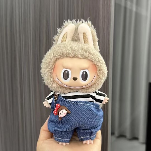 [HH] 17cm Labubu Kläder och Accessoarer Endast Designer, Dockor Ingår Ej, Labubus Original Klädset för La Bubu Docka for 17cm doll CN58