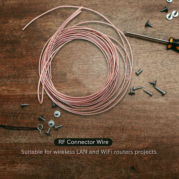 Rg316 Koaksialkabel Ledning Lavt Tab Rf Stikledning 10m Lang
