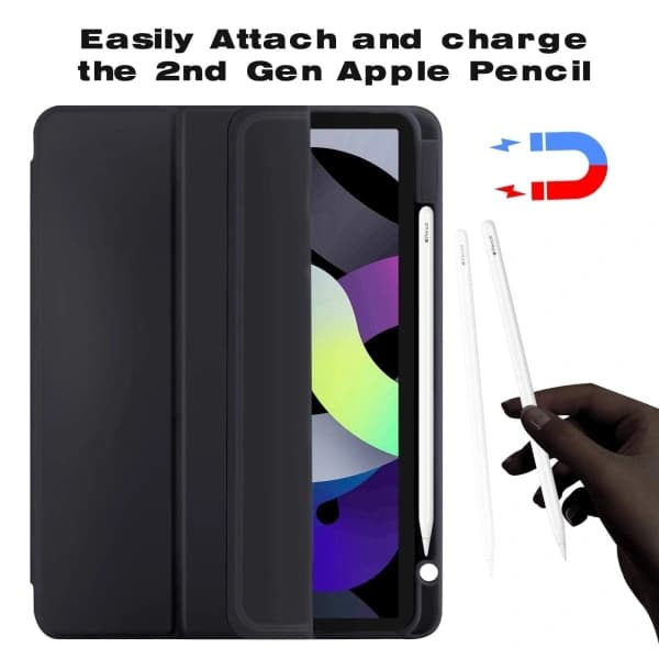 CDQ Tech-Protect Kompatibelt med iPad 10.9 2022 Skal SmartCase svart