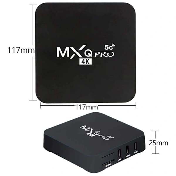 HA-4k Hdr Streaming Media Player til Android Tv Box, 4gb Ram 8gb Rom Allwinner H3 -core Smart Tv Box