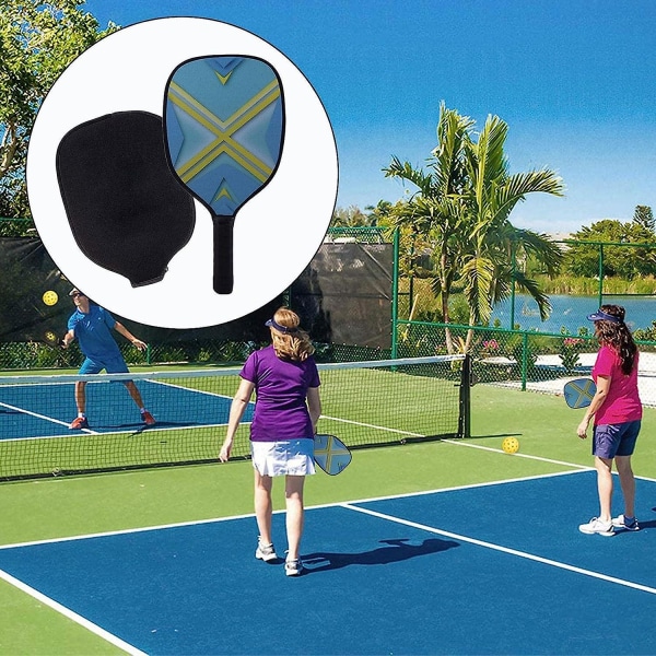 Pickleball-paddel Pickleball-racket High End Professional med ergonomiskt grepp med fodral Pickle Ball-racket för barn Medelspelare