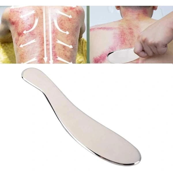Gua Sha Værktøj - Akupunkturmassageskraber i Rustfrit Stål