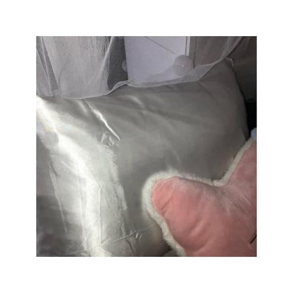2-pack Satäng Kuddfodral i Siden Satin, A-typ