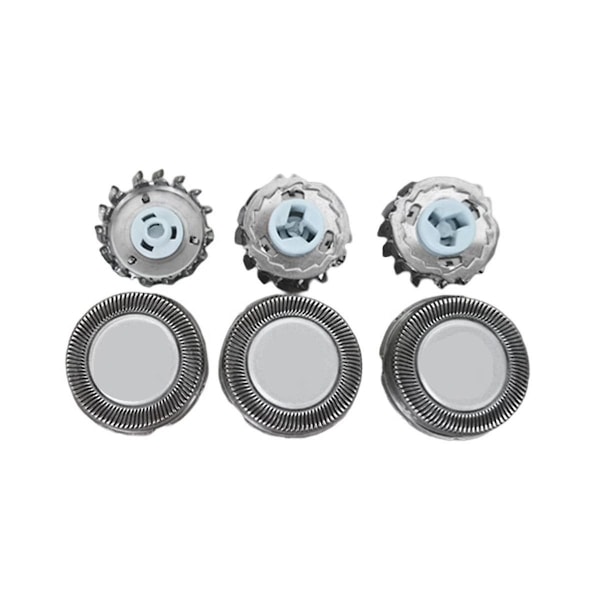 3 stk. Sh71 barberhoved til barbermaskine S5531 S5532 S5535 S7731 S8050 S7735 S9931 S9936 reservehoved B