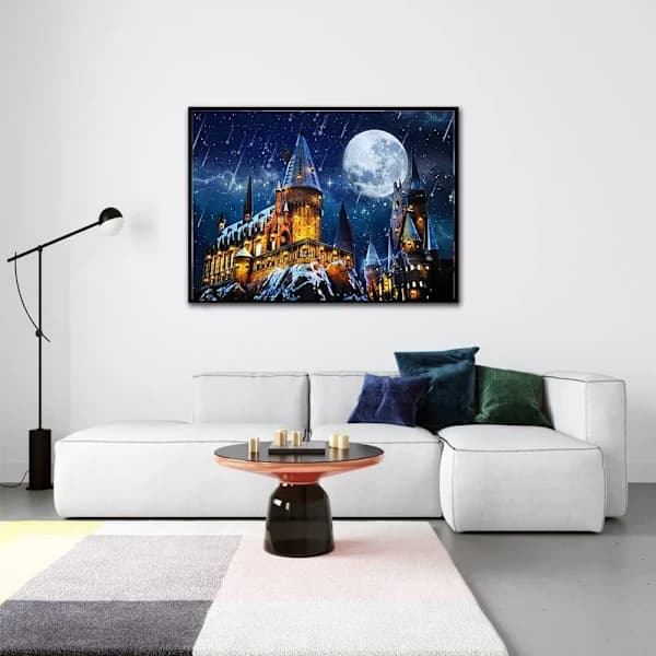 HA-30x40cm, 5D Harry Potter timanttimaalaus strassikirjonta c 12