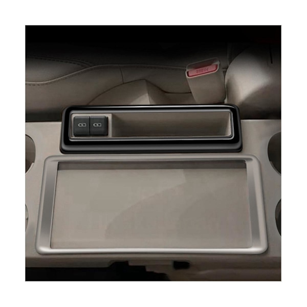 Til Voxy Noah 90-serie 2022 Front Console Vandkopholder Side Cover Usb Ramme Sticker