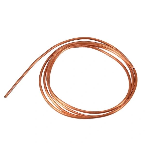 Kobberrør Yd 4mm X Id 3mm For kjøling HVAC 2m Myk