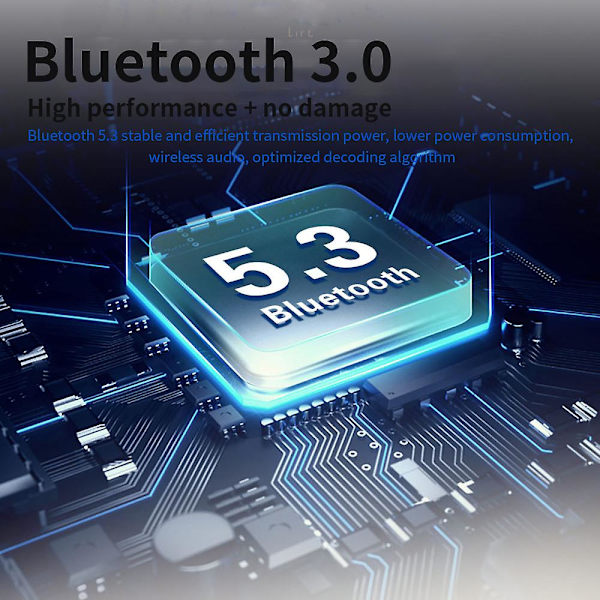 Tebe aptX/aptX HD/LL Bluetooth 5.3 Audio Transmitter Adapter Trådløs USB Musikk Dongle Støtte Mikrofon for PC Høytaler TV