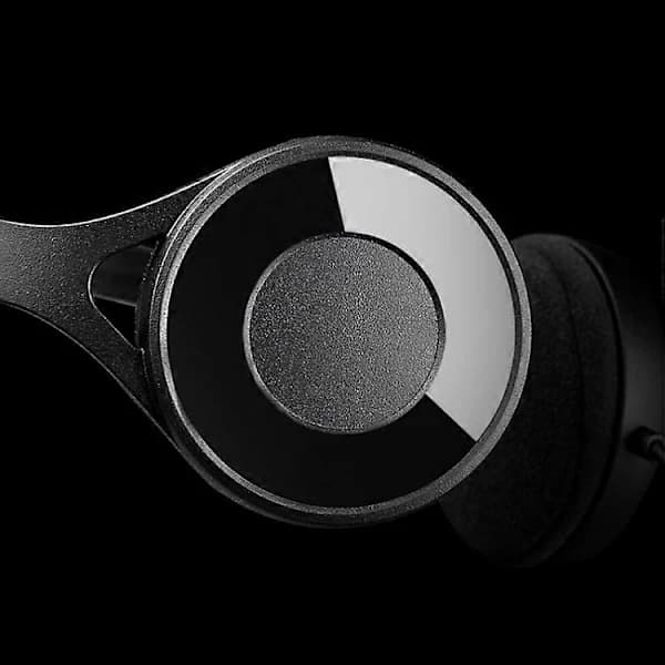 Edifier K550 3,5 mm Plugg Trådbundet Stereodator Spelheadset med Mikrofon [] Elegant Svart