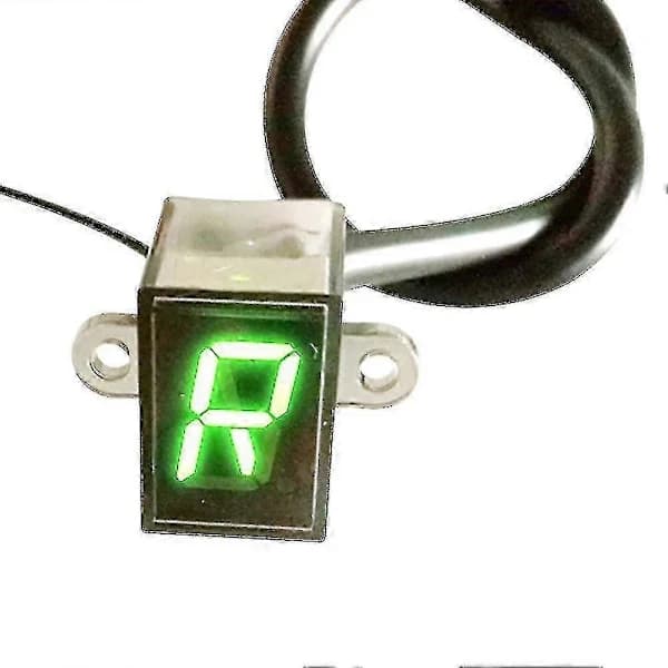 12V Universal Motorcykel Digital LED Gear Indicator Gear Shift Sensor Display