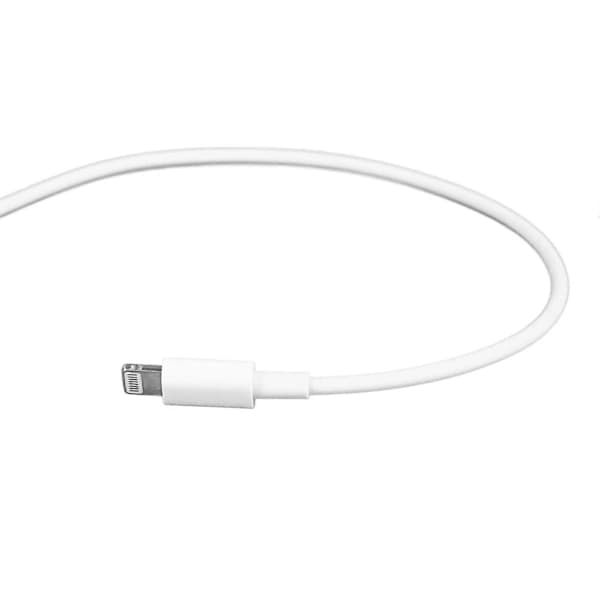 Oplader til iPhone PD 20W ABS Telefon Hurtigoplader Kabelledning til IOS-enheder EU-stik 100 til 240V
