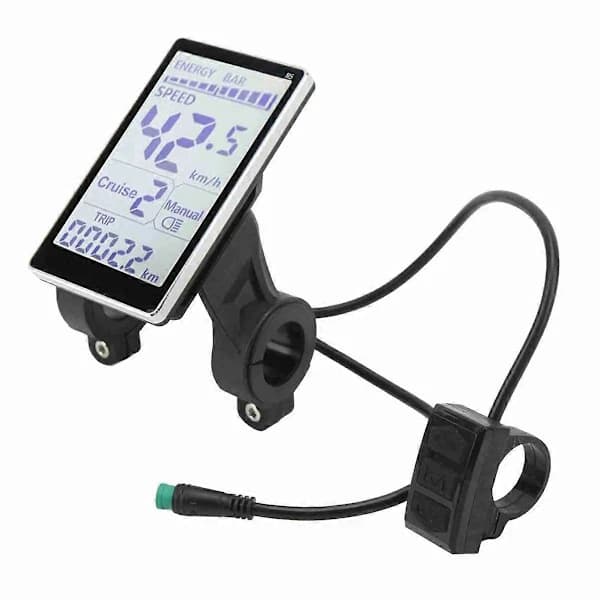 Elektrisk Cykel LCD Måler 5 Stifter 24V 36V 48V 60V Universal E Scooter M5 LCD Panel Skærm til 31.8 22.2 []