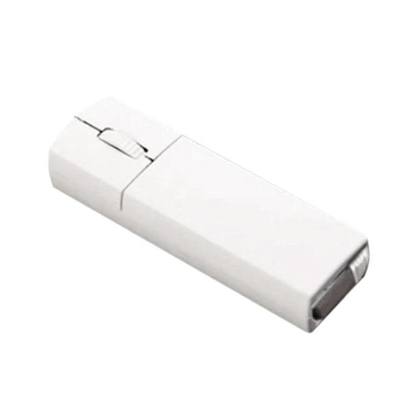 Dual-mode Wireless Bluetooth Mini Mouse Charging Suitable For ///laptop Mini Mouse White