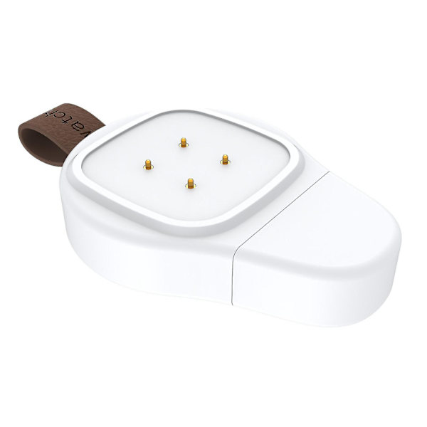 Laddare för Versa 3/sense Watch Bärbar USB-gränssnitt Watch Charger, svart