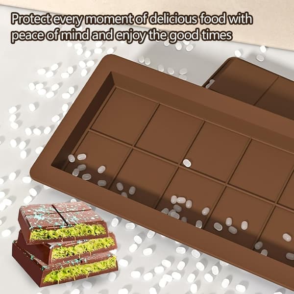 Chokoladeform den dybe/chokoladeforme, BPA-fri, brun