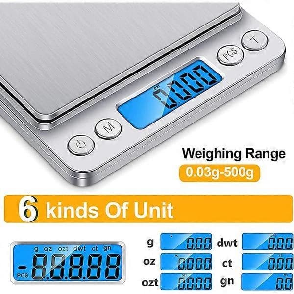 Digital Plattformvekt 0.1g/3000g