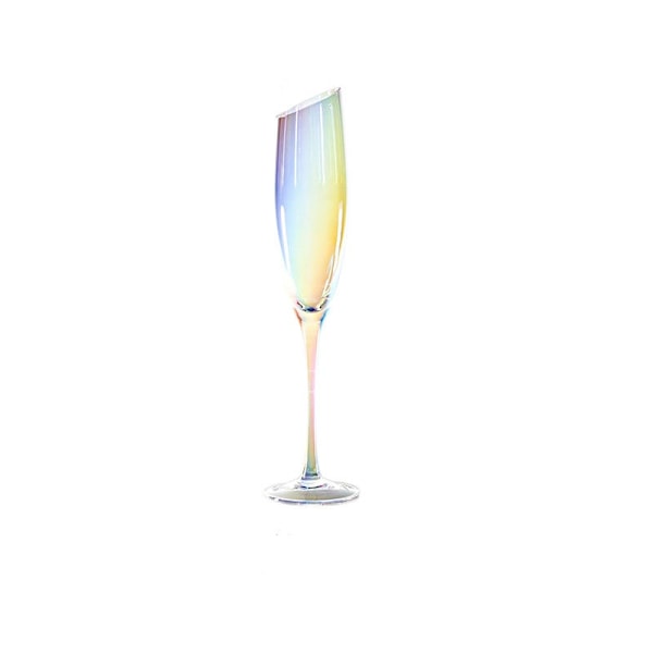 Klassiske Goblet-partyglass, vinglass, isteglass, drikkeglass med stett, 5,6 unser, glasssett med 4