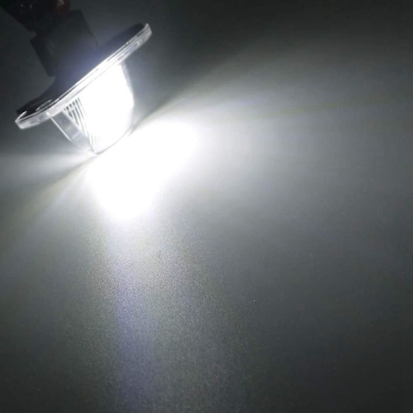 4x Bil 18smd Led Nummerpladelys Til Transporter T4/caravelle Mk4/multivan B5 B6 Eurova