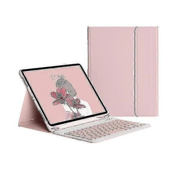 Tangentbordsfodral för iPad 9.7 tum 2017 2018 5:e 6:e generationen (Rosa)