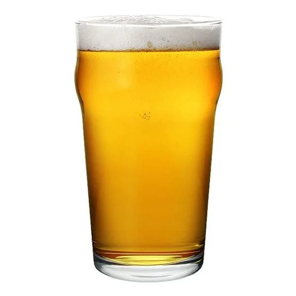 4-pak ølglas uden profil / Glas til øl - 57cl - 1 Pint