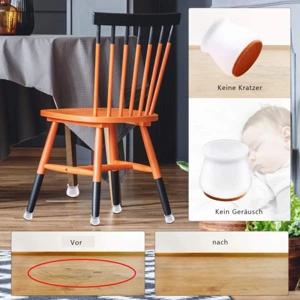 20 stk stolbensbeskyttere, stolbensbeskyttere