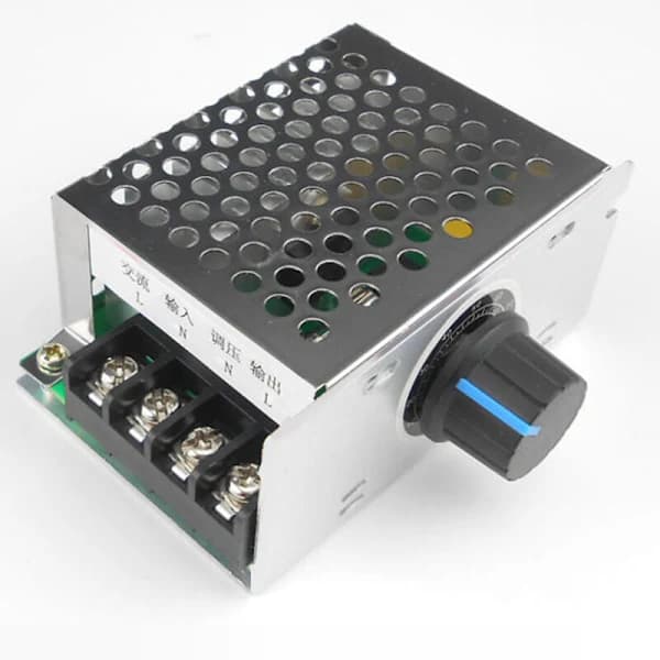 220V AC Enfasemotorkontroller - Tyristorhastighet, Strøm og Temperaturdimmer