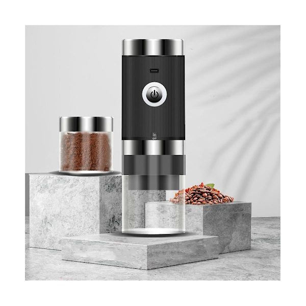 Bærbar kaffekværn elektrisk USB genopladelig hjem mølle blendere professionel justerbar kaffe B