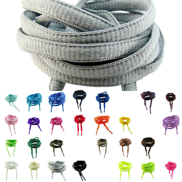 /HH/Snørebånd - Ovale [130 cm] Lyseblå Light blue one size