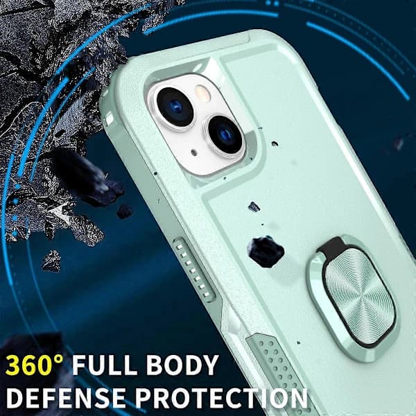 3-i-1 Ringhållare Telefonfodral för iPhone 14