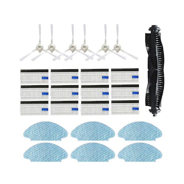 Sidebørste Hepa-filter for X-plorer Serie 75 Rg7687 / Rr7687wh Robotstøvsuger