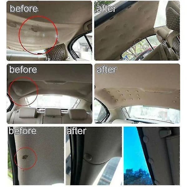 HA-60 stk/pakke Slakk Hodeplagg Auto Spenne Takstiftfeste Snap Takreparasjon Ny