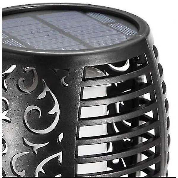 Solcellelamper for hage, 12 LED, vanntette 4 stk