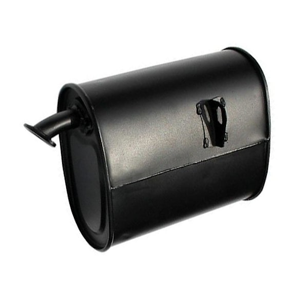 Universal sort jern 2-3kw udstødningsdæmper til 5,5 hk 6,5 hk 3500w 4000w benzin generator tilbehør